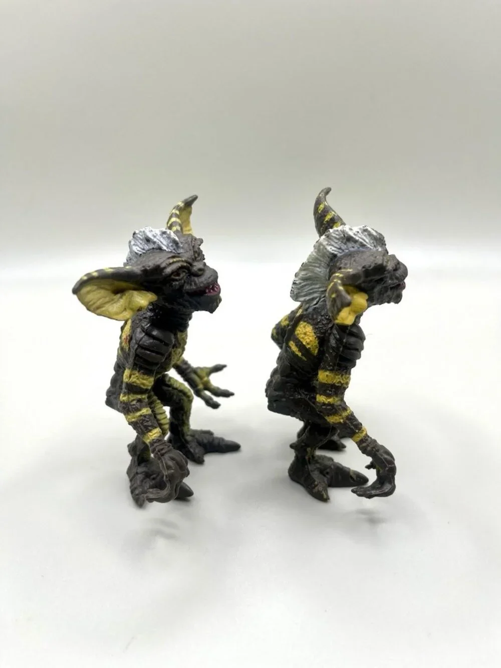 VTG 1984 LJN Gremlins Figures Pair Warner Bros Monster Toys Retro Pop Culture